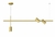 Pendente JADE PLUS 2+1 Código: 322 - MONTARE ILUMINAÇÃO - comprar online