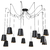 Pendente Thomas Baldy Aranha com Doze 5952 - METAL DOMADO
