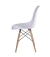 CADEIRA DKR PP BRANCA BASE MADEIRA - Cod. OR-1102BBRANCA - Móveis planejados, Móveis soltos, Iluminação, Cortinas e Persianas, Decoração,Floricultura Permanente, Tapetes e Papel de Parede 