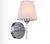 Imagem do ARANDELA CLAUDIA Ø14X26CM SEDA E METAL - HEVVY L-0001/W1 WH (93)