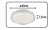 PLAFON DE SOBREPOR LED SNOW REDONDO MULTITEMPERATURA 24W BIVOLT Ø40X7,5CM POLICARBONATO - HEVVY LY-8730M Hevvy na internet