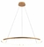 Pendente Nébula Dourado e Branco (d)87cm 1x35w 3000k 1750lm - DW005SG
