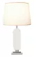 Base Para Abajur Pietá Branco e Nickel (c)16cm (l)1cm (a)5cm 1x40w E27 - GL023WN