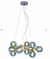 Pendente Halo Niquelado e Cromado (d)56cm (a)24cm 15xg9 75w - Pendente Halo Niquelado e Cromado (d)56cm (a)24cm 15xg9 75w - JO004NK