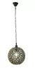 Pendente Indira d 28cm X 42cm 1xe27 127v / 220v Cinza - PEI0024MCI