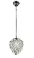 Pendente Nut Cromado e Transparente (d)23cm (a)28cm 2xg9 80w - HU2173