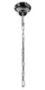 Pendente Nut Cromado e Transparente (d)23cm (a)28cm 2xg9 80w - HU2173 na internet