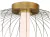 Plafon de Sobrepor Lanterna Dourado e Branco (d)40cm (a)25cm 1x12w 3000k 60 - HC011 - comprar online