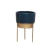 115946 - VASO P/ SUCULENTA AZUL E DOURADO