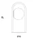 Abajur Ploc Dourado e Branco (d)15,5cm (a)31,5cm 1x4,8w 3000k 288lm Led - HM028G - comprar online