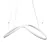 Pendente Zig Branco (c)88cm (l)32cm (a)22cm 1x35w 3000k 1800lm - TP002 - comprar online