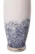 Base Para Abajur Artisano Cromado e Azul (d)20cm (a)70cm 1xe27 40w - HR002 na internet