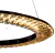 Pendente Orbit Cromado e Transparente (d)62cm (a)3.5cm 1x30w 3000k 1650lm - ID009C na internet