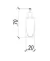 Base Para Abajur Artisano Cromado e Azul (d)20cm (a)70cm 1xe27 40w - HR002 - loja online