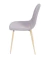 CADEIRA CHARLA CINZA BASE MADEIRA - Cod. OR-1112BMCINZA - Móveis planejados, Móveis soltos, Iluminação, Cortinas e Persianas, Decoração,Floricultura Permanente, Tapetes e Papel de Parede 