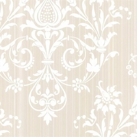 Classic Silks 2 - Royal Damask CÓDIGO: CS27364 FABRICANTE: NORWALL RAPPORT: 53 CM METRAGEM: 10M X 52CM