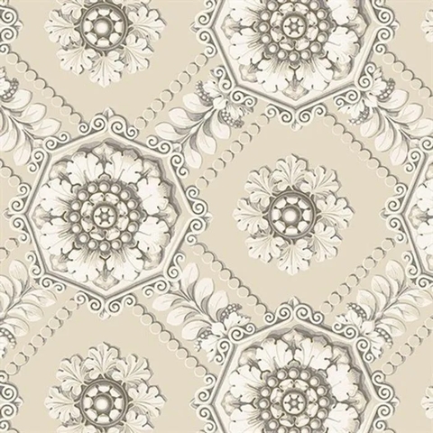 Classic Silks 2 - Lexie Tiles CÓDIGO: CS35628 FABRICANTE: NORWALL RAPPORT: 26,5 CM METRAGEM: 10M X 52CM
