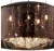 Pendente / Plafon Soho Cromado Transp e Cobre (d)40cm (a)23cm 5xg9 125w - PD002CO na internet