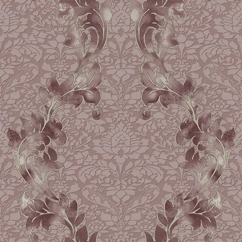 Concerto - Layred Damask CÓDIGO: JC2003-4 BUCALO RAPPORT: 53 CM METRAGEM: 10 METROS X 53 CM