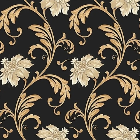 Concerto - Floral Scroll CÓDIGO: JC2006-6 BUCALO RAPPORT: 53 CM METRAGEM: 10 METROS X 53 CM