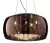 Pendente / Plafon Soho Cromado Transp e Cobre (d)40cm (a)23cm 5xg9 125w - PD002CO - comprar online