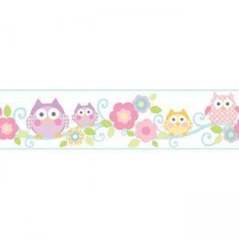 Cool Kids - Owl FX CÓDIGO: KS2214BD FABRICANTE: YORK RAPPORT: 91,4 CM METRAGEM: 4,57M X 23CM