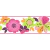 Cool Kids - Flowers FX CÓDIGO: KS2227B FABRICANTE: YORK RAPPORT: 64,1 CM METRAGEM: 4,57M X 23CM