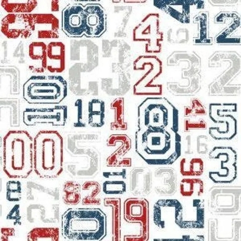 Cool Kids - Numbers CÓDIGO: KS2363 FABRICANTE: YORK RAPPORT: 52,1 CM METRAGEM: 10M X 52CM