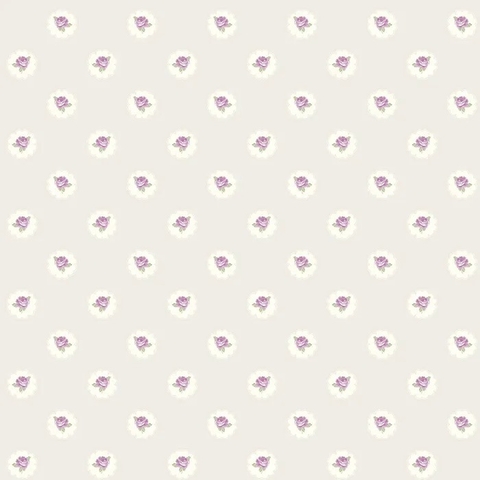 Alice - Mini Rosas CÓDIGO: LL00217 FABRICANTE: QTP - THE PAPER PARTNERSHIP RAPPORT: 8,8 CM METRAGEM: 10M X 53CM