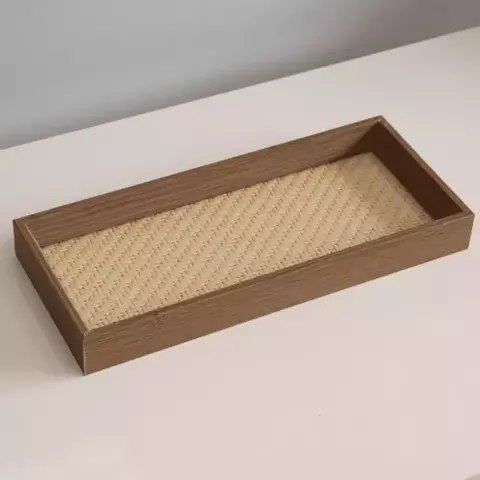 117391 Bandeja em MDF com RATTAN 15669 - comprar online