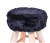BANQUINHO GLAMOUR PELO PRETA BASE MADEIRA - Cod. OR-6620PRETA - Móveis planejados, Móveis soltos, Iluminação, Cortinas e Persianas, Decoração,Floricultura Permanente, Tapetes e Papel de Parede 