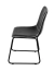 CADEIRA VERNER ESPUMA REVESTIDA EM PU PRETA E BASE EM AÇO PINTADO - Cod. OR-4408PRETA - Móveis planejados, Móveis soltos, Iluminação, Cortinas e Persianas, Decoração,Floricultura Permanente, Tapetes e Papel de Parede 