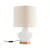 ABAJUR TRENTO PEQUENO CÚPULA DE TECIDO - MADELUSTRE 3288CT - comprar online