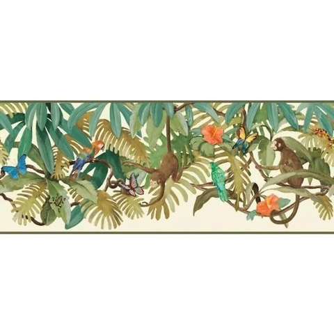 Brothers and Sisters - Selva FAIXA CÓDIGO: SB7707-H BUCALO RAPPORT: 122 CM METRAGEM: 4,57 METROS X 0,44 M