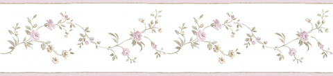 Papel de Parede BUCALO VALENTINE -Efflorescent Border Código: 1730-2 - comprar online