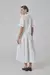 VESTIDO CHEMISE MARIAS EM TRICOLINE BRANCO CORI - Ana Banana Loja