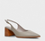 SCARPIN SLINGBACK CLASSICO SALTO BLOCO CINZA CARRANO - comprar online