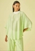 PONCHO LISO MENTA CORI U
