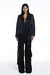 BATA AMARRACOES CETIM PRETO TIG - comprar online