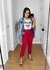 CALÇA ALFAIATARIA SKINNY VERMELHA na internet