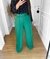 CALÇA PANTALONA ALFAIATARIA VERDE