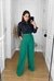 CALÇA PANTALONA ALFAIATARIA VERDE - comprar online