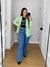BLAZER ALFAIATARIA VERDE CLARO ZARA na internet