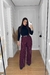 Calça Pantalona Risca De Giz Lucia - New Trends Store