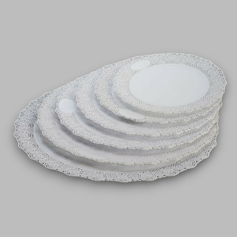 BANDEJA PLASTICA C/BLONDA 27CM - comprar online