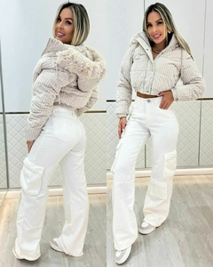 Jaqueta Puffer Bordeaux - loja online