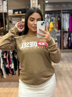 Moletom Diesel Flanelado - Boutique das Bonecas