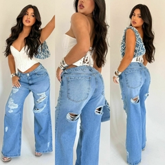 Calça Wide Leg Belgium - comprar online