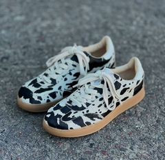 SILVER COW BLACK - Frida Boutique