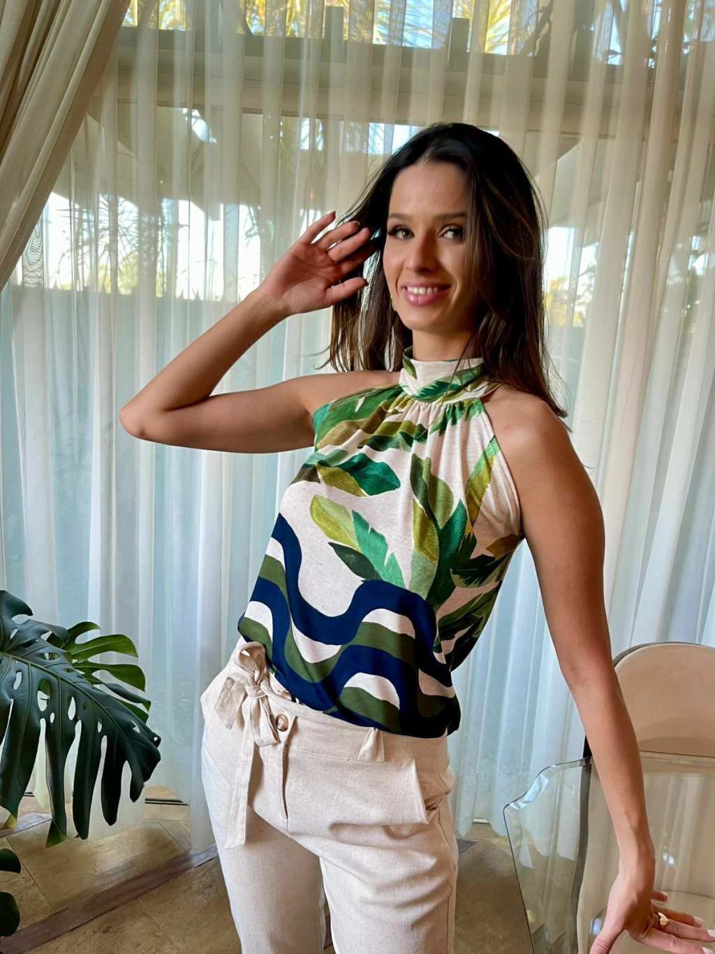 Blusa Gola Copacabana